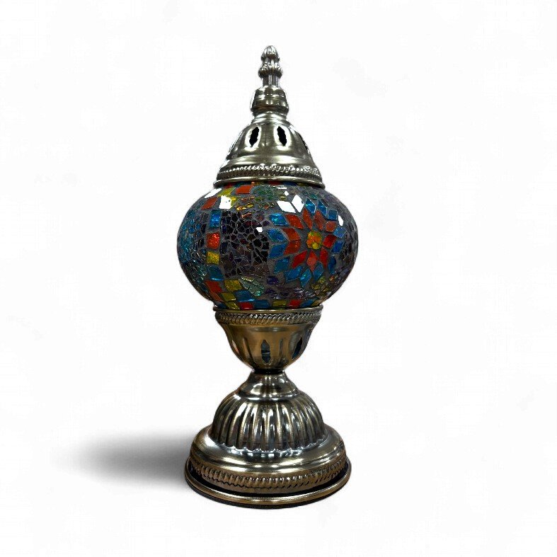 417217-lampara-turca-3 Lámpara turca de mesa con mosaico de colores - Imagen 3